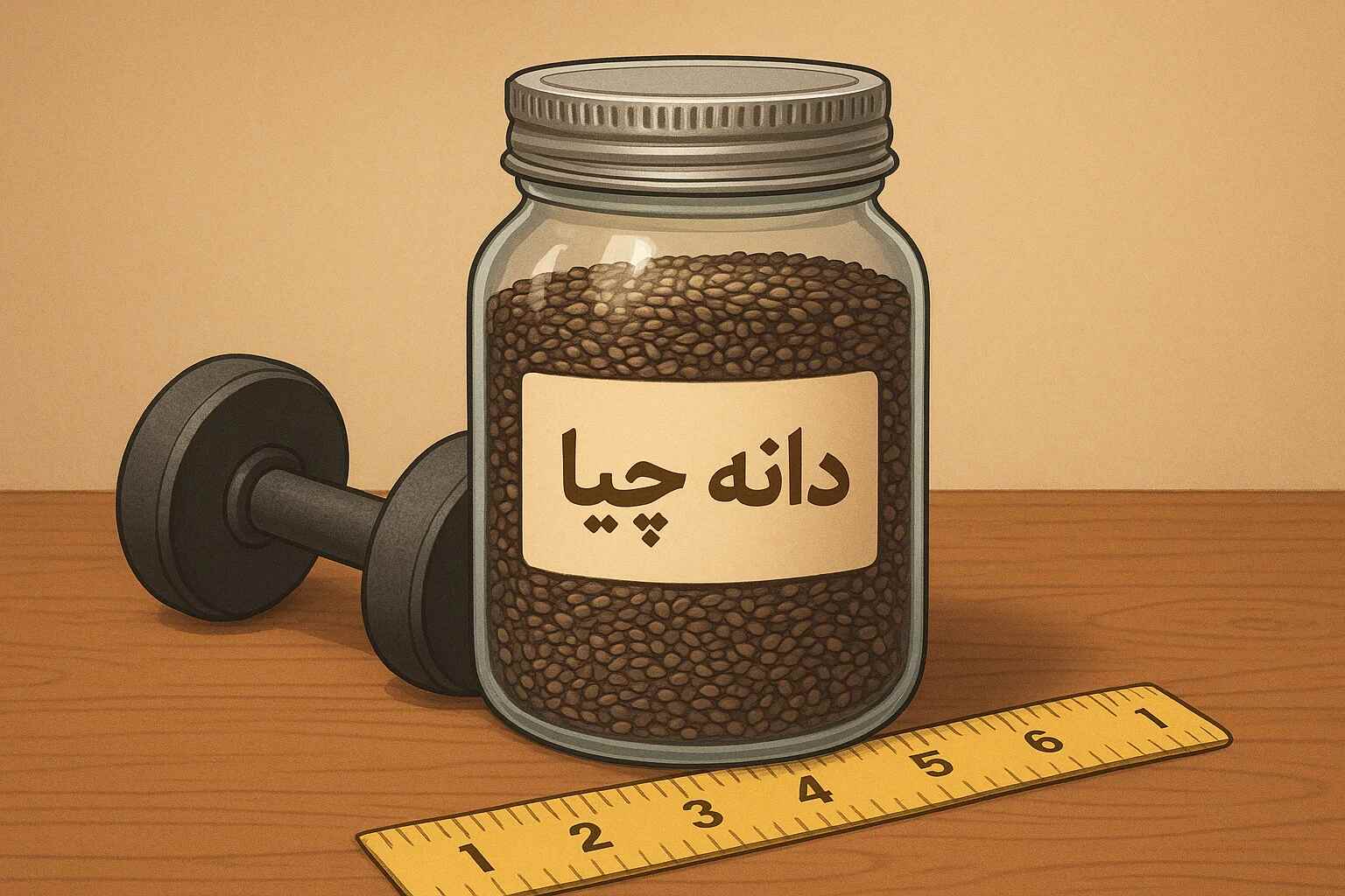 دانه چیا برای لاغری | دانه چیا برای لاغر کردن شکم