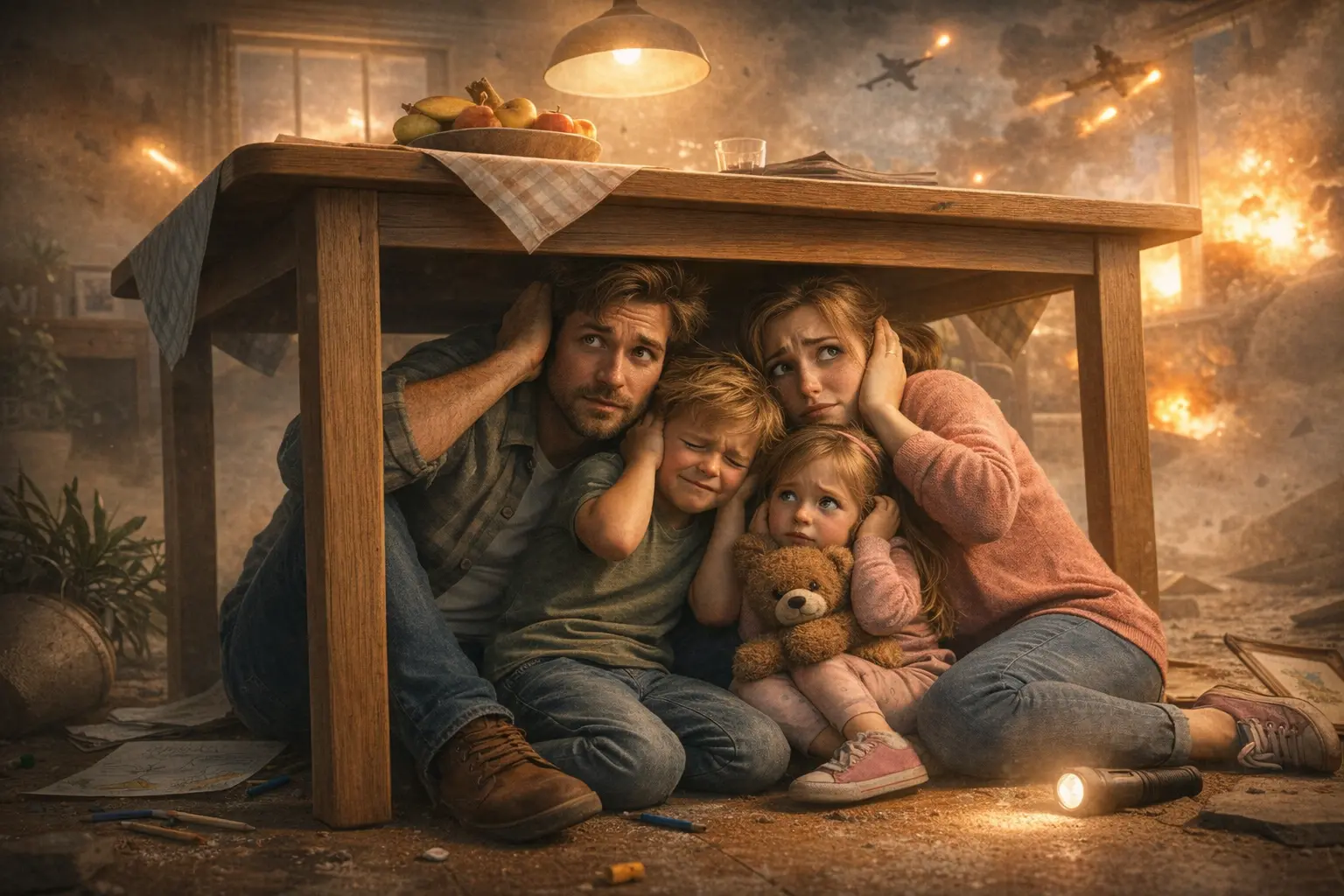 بقا در زمان حمله هوایی؛ در زمان حمله هوایی چه کنیم؟