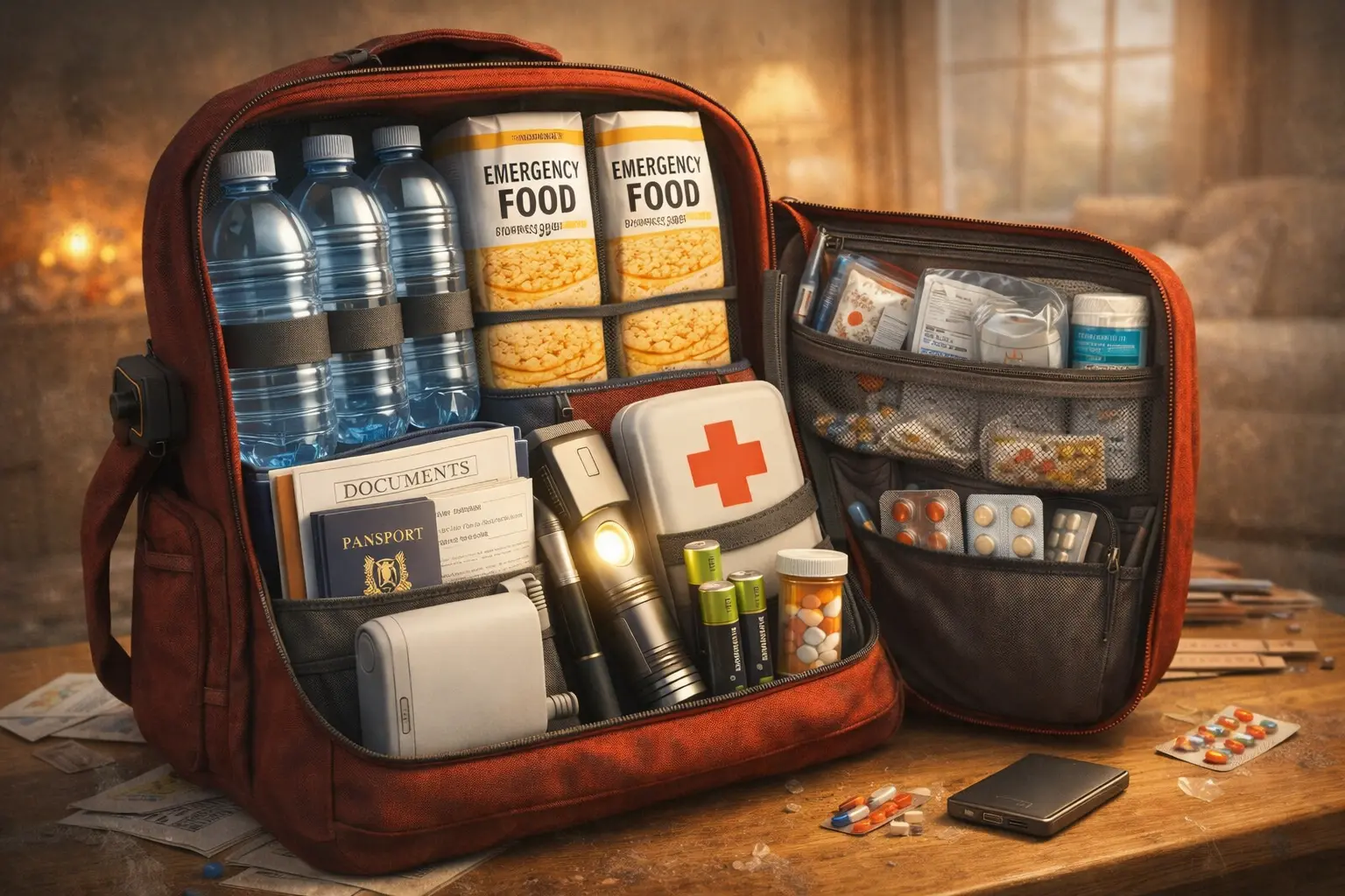 کیف اضطراری | در زمان حمله هوایی چه کنیم؟